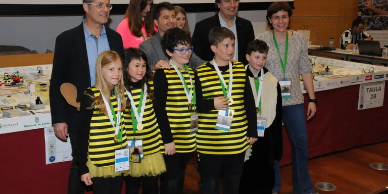 Bon balanç de la participació de l'Escola Albert Vives a la First Lego League Junior