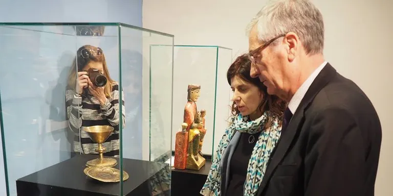 El Museu Diocesà d'Urgell explica la història contemporània del calze i la patena de Núria