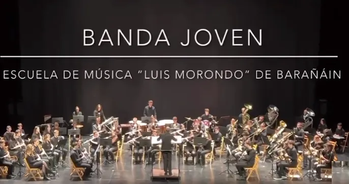 La Banda Jove de l’Escola Municipal de Música de Barañáin actuarà al Casino de Caldes