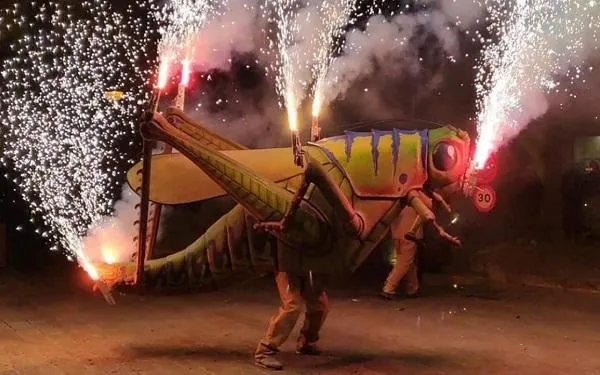 Foto: Colla de Diables del Catllar