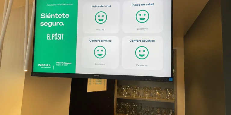 El Pòsit instal·la uns dispositius que indiquen si la càrrega vírica, el soroll o la temperatura són òptimes