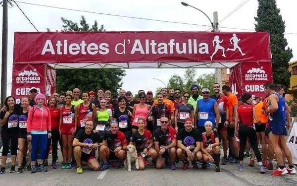 Foto: Atletes d'Altafulla