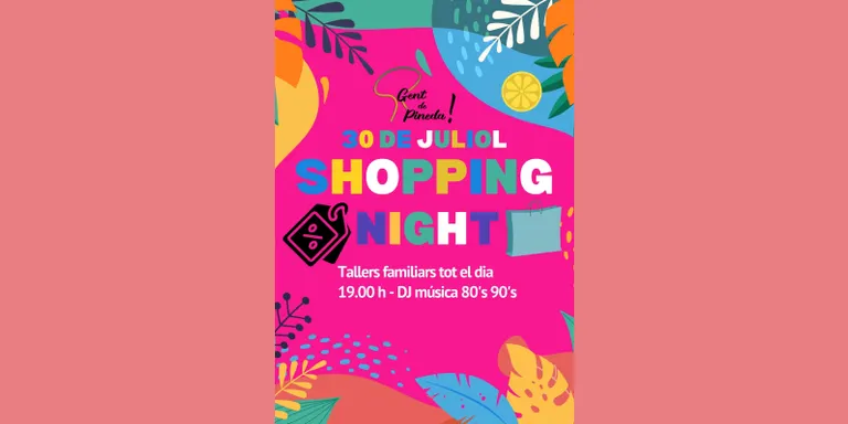 Aquest dissabte el comerç de Pineda surt al carrer amb la Shopping Night