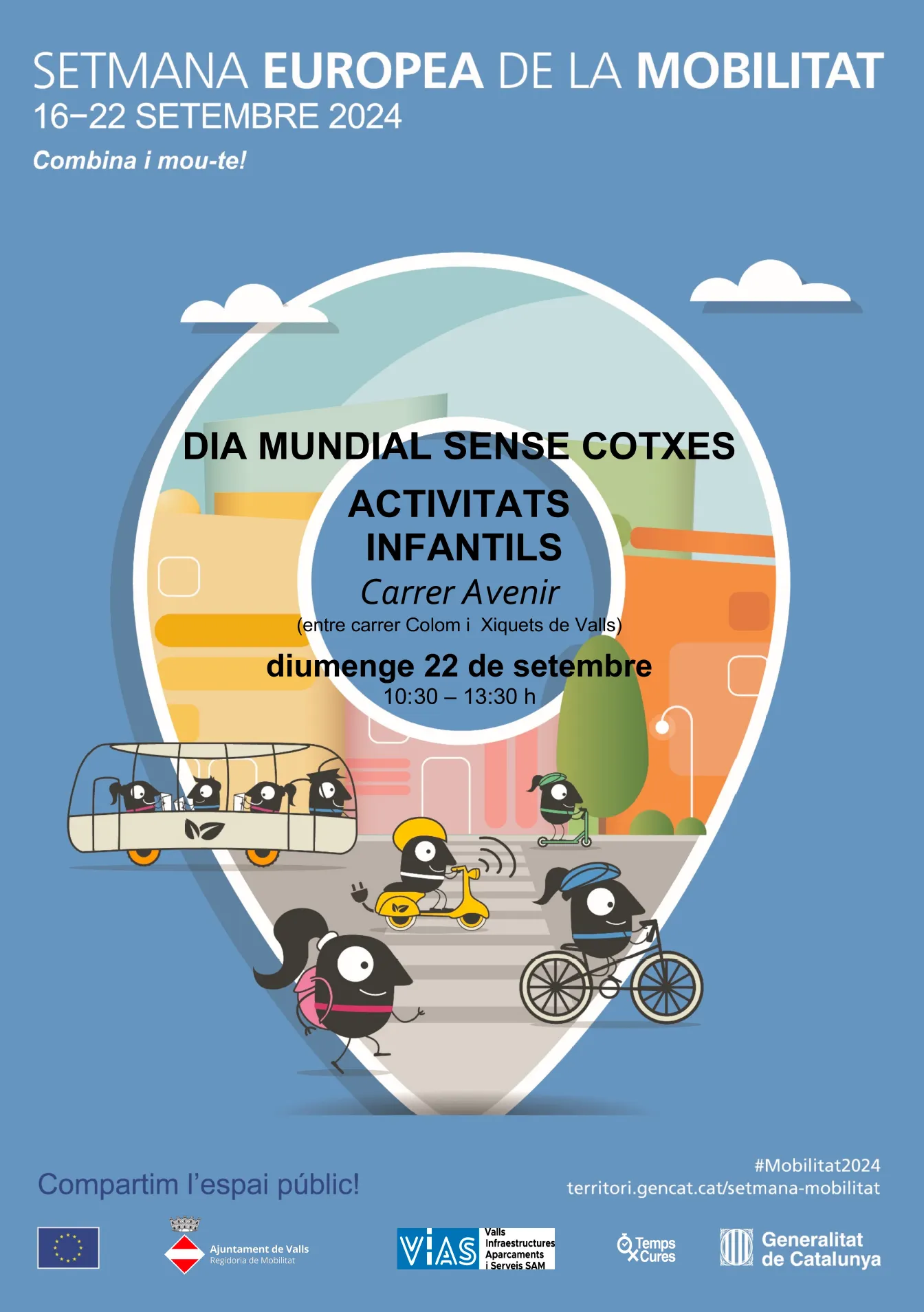 Valls es suma al Dia Mundial sense Cotxes