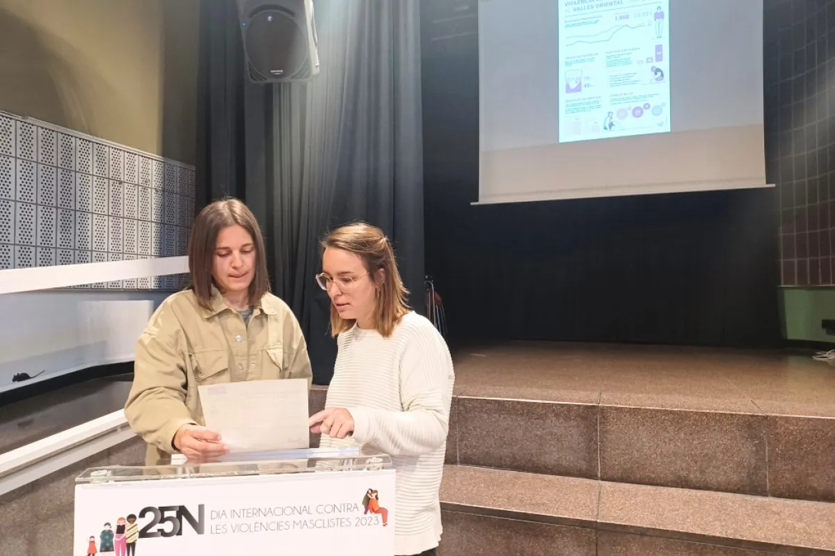 Les denúncies per violència masclista i les ordres de protecció concedides van augmentar al Vallès Oriental durant el 2022