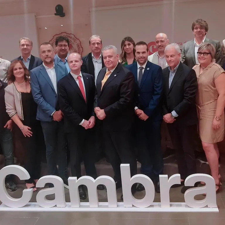 Josep Maria Rovira, reelegit president de la Cambra de Comerç de Valls