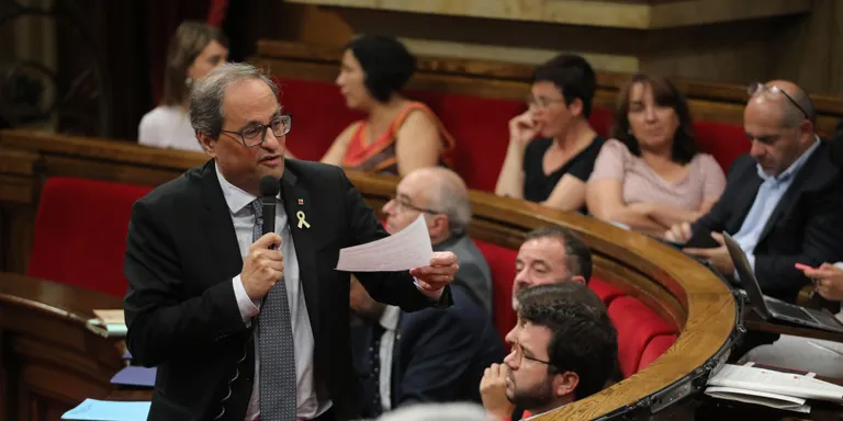 El 131è President de la Generalitat Quim Torra farà una xerrada a Pineda per parlar de la llengua catalana