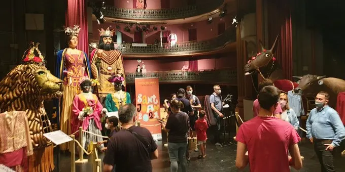 La Casa de la Festa torna a instal·lar-se al Teatre Principal