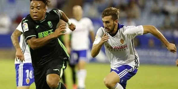 Alberto Benito marca el seu primer gol amb la samarreta del Real Zaragoza