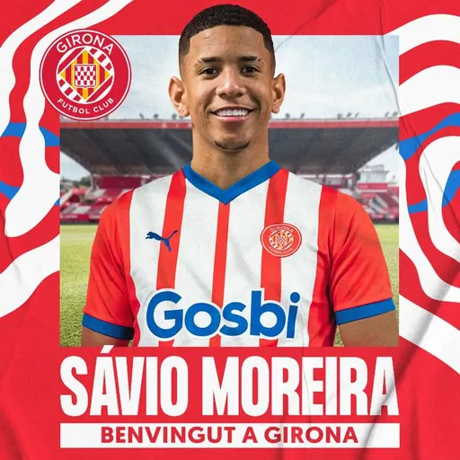Presentació nou jugador del Girona FC Sávio Moreira