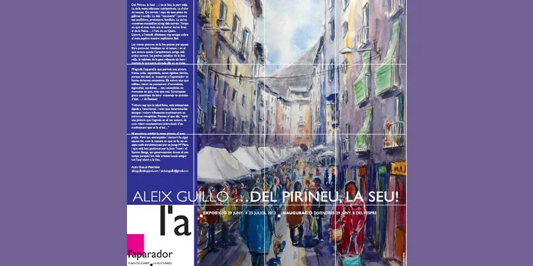 L'artista urgellenc Aleix Guilló exposa a l'Aparador