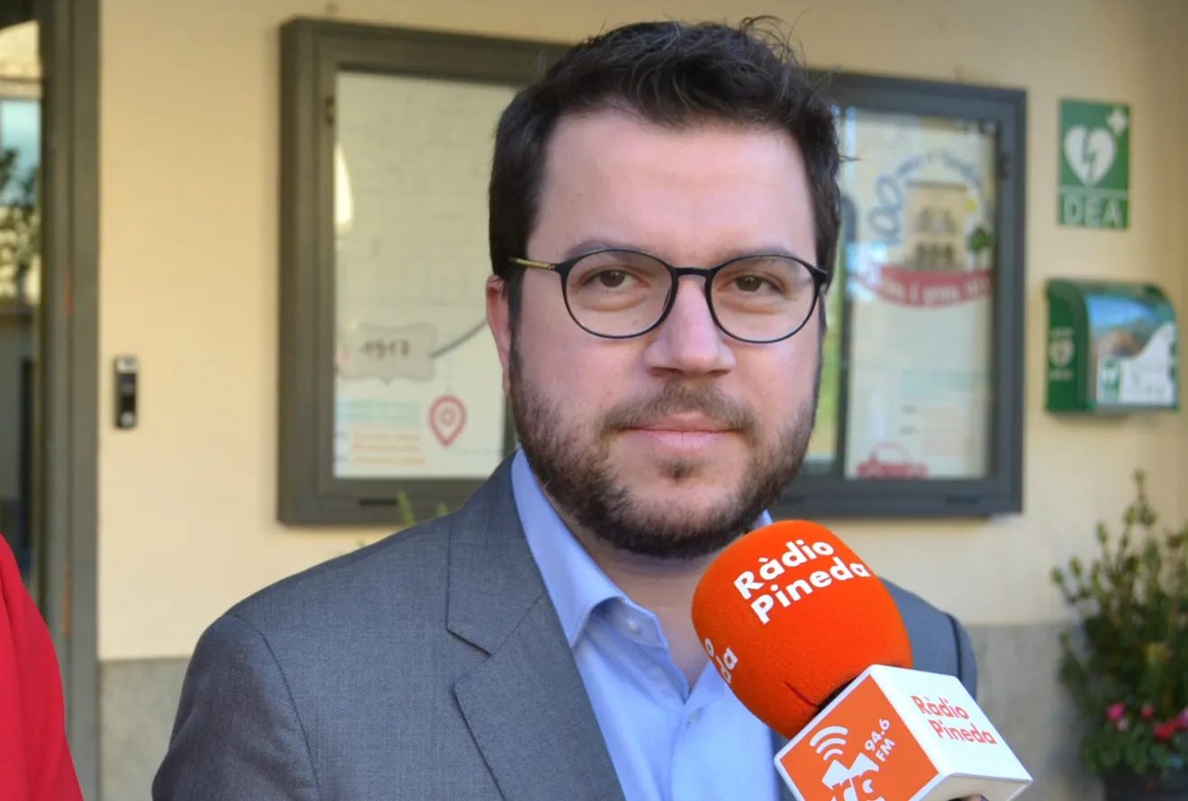 Pere Aragonès (ERC): «La situació política s'ha de resoldre políticament»