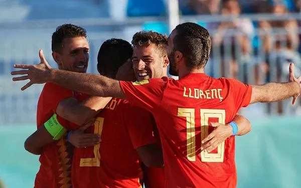 Foto: Selecció Espanyola Futbol Platja.
