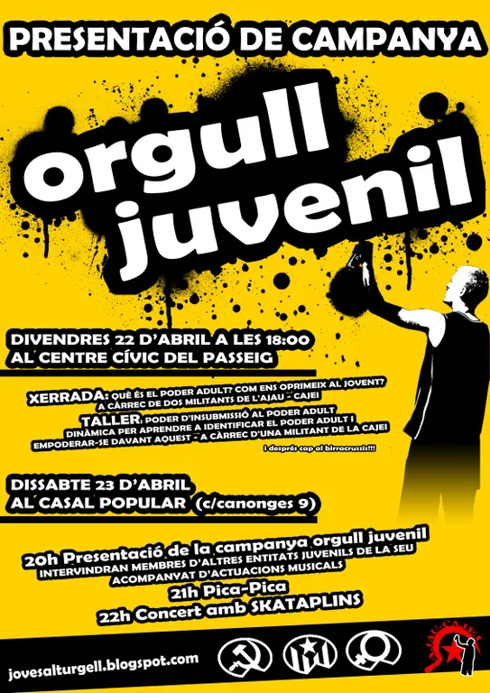 L'Assemblea de Joves convoca unes jornades per qüestionar el 'poder adult'