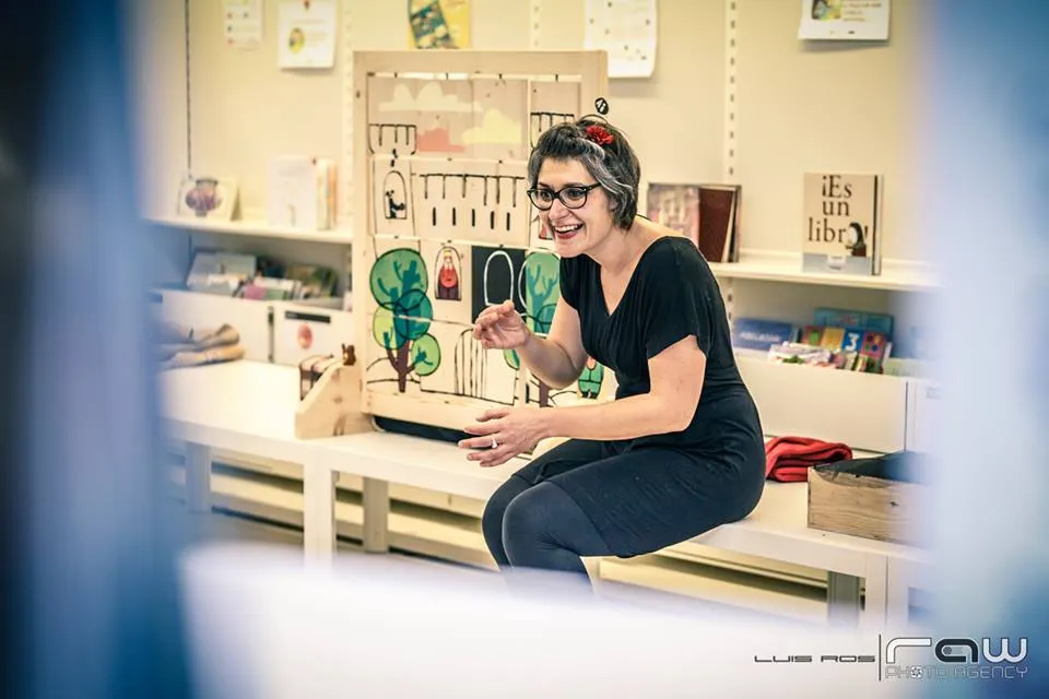 Un conte ben especial de Sant Jordi a la Biblioteca de Poblenou