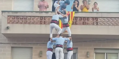 Els Nois de la Torre porten castells de 7 a La Móra i Pallaresos