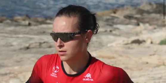 Paula Fernández, monitora de ‘fitness’ del CN Caldes, campiona del món de triatló cross