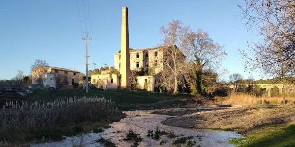 Una nova gaianada omple aquests dies el riu gràcies a l’obertura de la presa del Catllar