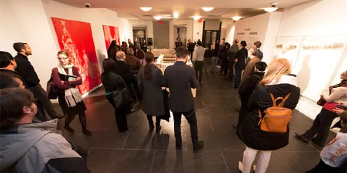 L’artista d’Arenys de Munt, Marc Prat, exposa dues de les seves obres a l’Instituto Cervantes de Nova York