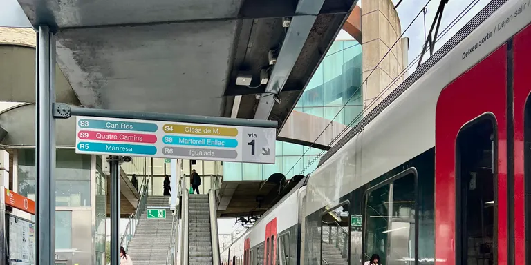 Els Ferrocarrils mantindran les afectacions entre Europa Fira i L’Hospitalet Av. Carrilet fins divendres
