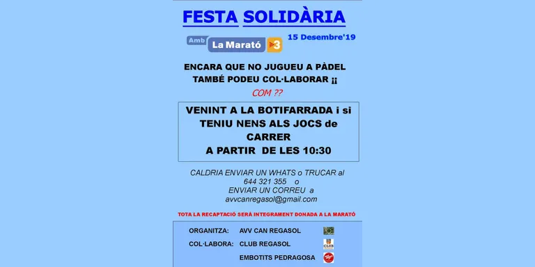 Diumenge d'activitats solidàries a Caldes amb motiu de la Marató