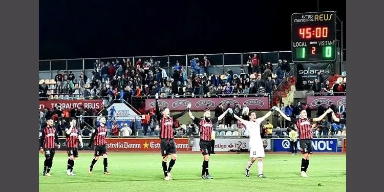 Alberto Benito torna a brillar a les files del Reus amb una victòria per 1 a 0 contra el Zaragoza