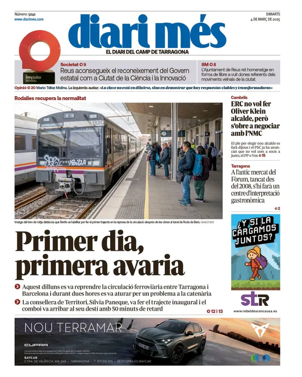 Cop d'ull als diaris d'aquest dimarts 4 de març