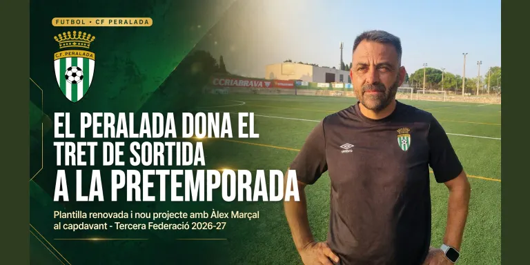 El CF Peralada dona el tret de sortida a la pretemporada amb una plantilla renovada