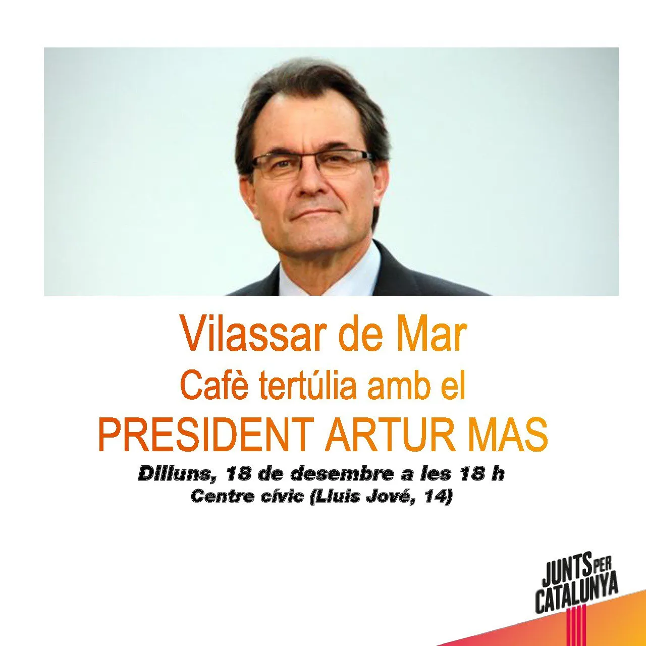 Acte de campanya electoral de Junts per Catalunya