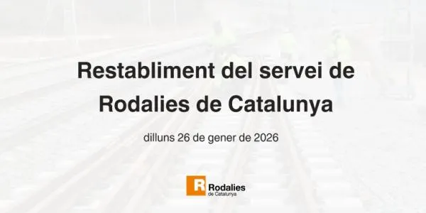 Es manté el caos ferroviari malgrat la represa del servei