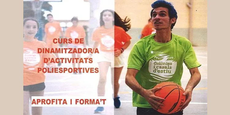 L’Ajuntament de Creixell organitza un curs de formació de monitors d’activitats de dinamització en l’àmbit poliesportiu