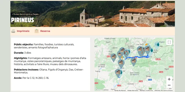 Diversos establiments de l'Alt Urgell participen a 'Benvinguts a Pagès'