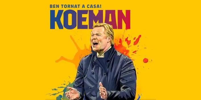El Barça anuncia la tornada de Ronald Koeman