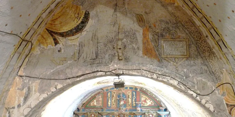 L'Aran restaurarà les pintures murals de l'església de Sant Ròc de Begós