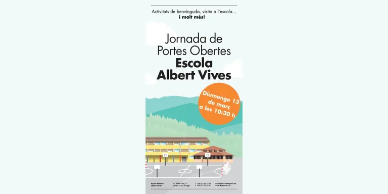 Jornada de portes obertes a l'Escola Albert Vives