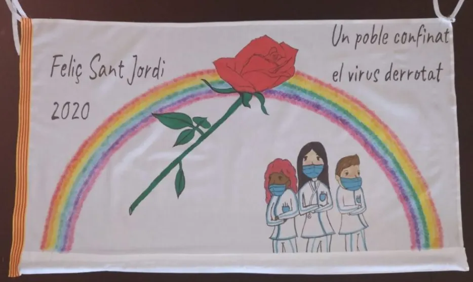 El Sant Jordi 2020 a Caldes, tot un èxit