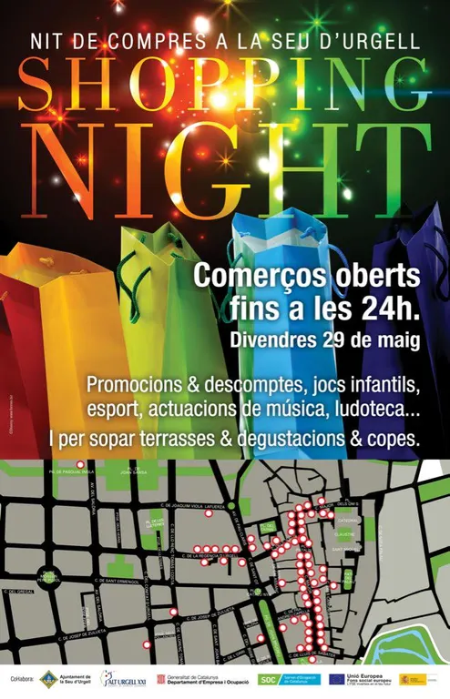El comerç de la Seu organitza la seva segona 'Shopping Night'