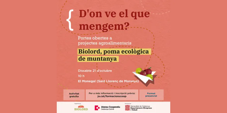 L'Ateneu Cooperatiu de la Catalunya Central organitza una jornada de portes obertes a Biolord