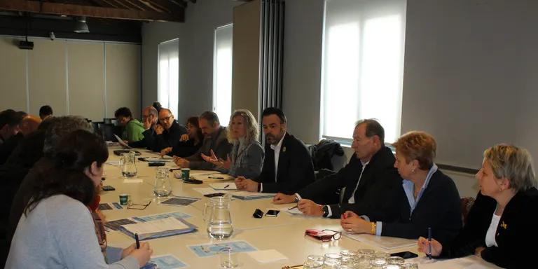 Representants de l'Alt Pirineu i l'Aran participen a la Seu d'Urgell en la jornada "El rol dels municipis en la Reforma Horària"
