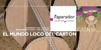 L'espai d'art 'l'Aparador' exposa 'El Mundo Loco del Cartón'