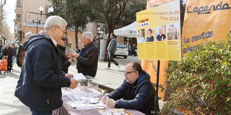 Més de 500 votants en l’Arenyenc/a de l’Any 2024