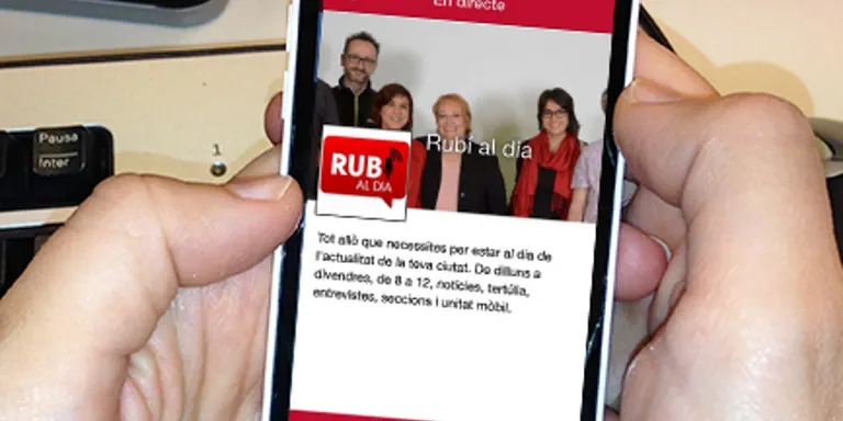 Els rubinencs ja poden portar Ràdio Rubí al mòbil