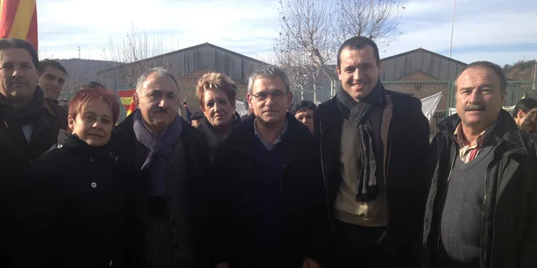 El PSC-Progrés dóna suport als treballadors de Tradema a Solsona
