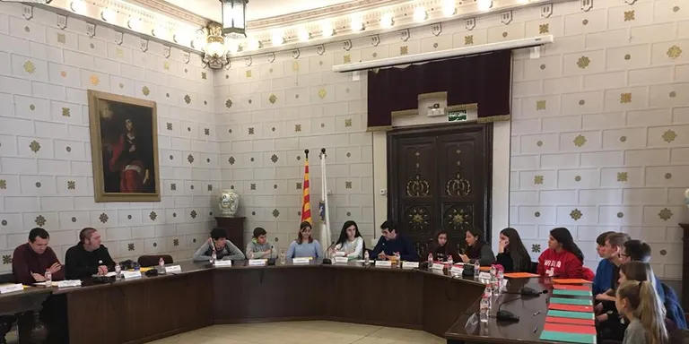Primer ple del curs per al Consell Municipal d'Adolescents de la Seu