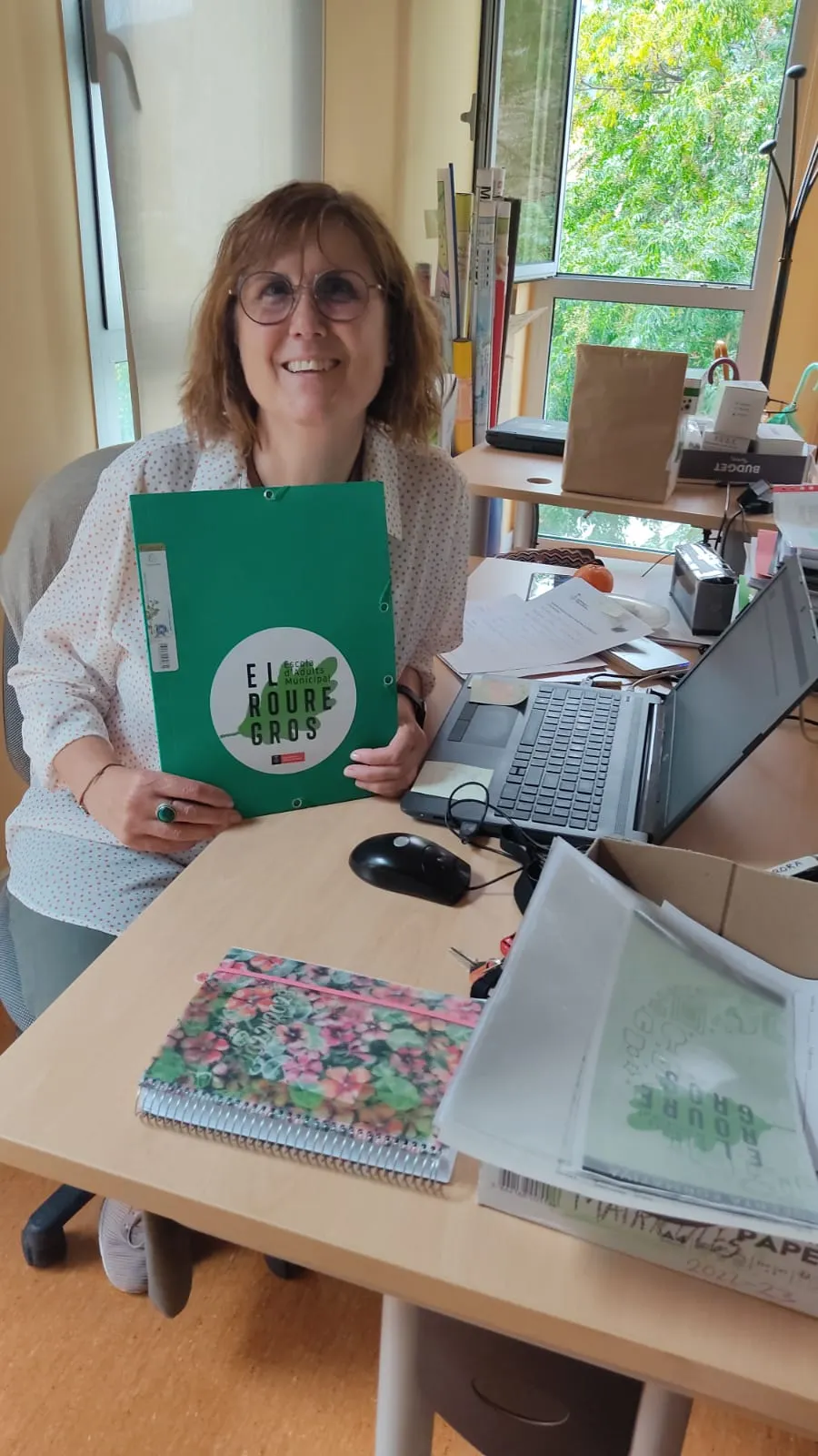 Aurora Vela, directora de l’Escola d’Adults El Roure Gros: «El nostre principal repte és arrelar-nos al territori»