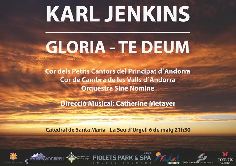 El Cor dels Petits Cantors del Principat d'Andorra, a la Catedral de la Seu