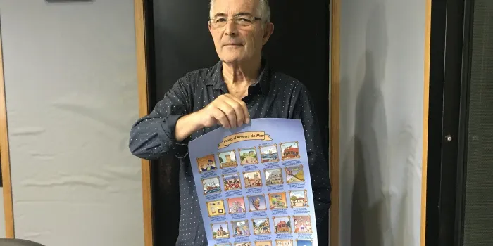 Josep Maria Aurín crea una auca d’Arenys de Mar