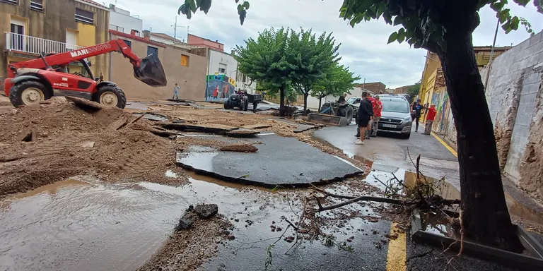 El geòleg Àlvaro Arasa adverteix que les obres de prevenció a Santa Bàrbara són insuficients davant l'augment d'aiguats extrems