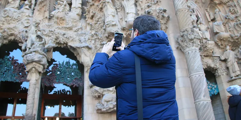 La Sagrada Família recupera progressivament el públic i rep prop de 3,8 milions de visitants el 2022