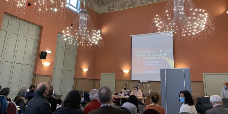 Representants de residències de gent gran d'arreu del país debaten a Caldes com fer els centres més sostenibles i saludables